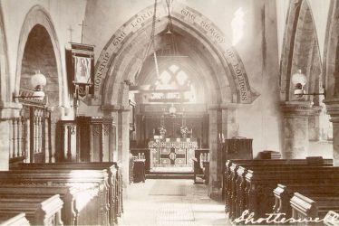 Shotteswell.  St Lawrence's church interior