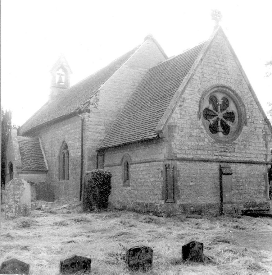 Exterior of St Leonard's church, Spernall.  1967 |  IMAGE LOCATION: (Warwickshire County Record Office)