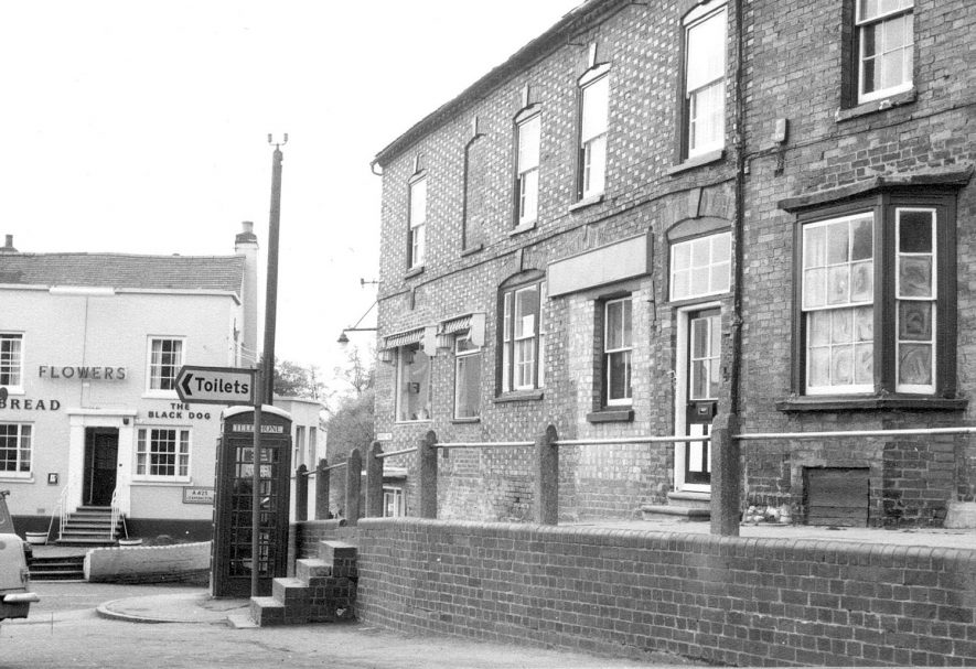 View of Market Hill, Southam.  1968 |  IMAGE LOCATION: (Warwickshire County Record Office)