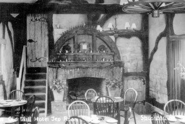 Shipston on Stour.  Old Mill Hotel Tea-room