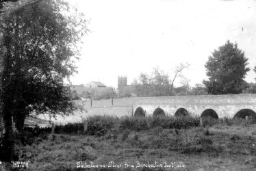 Shipston on Stour.  View from Barcheston footpath