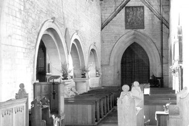 Quinton, Lower.  Church interior