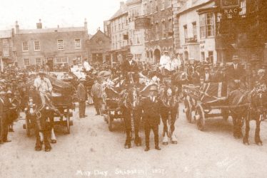 Shipston on Stour.  May Day