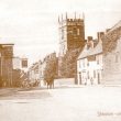 Shipston on Stour.  Church Street and church