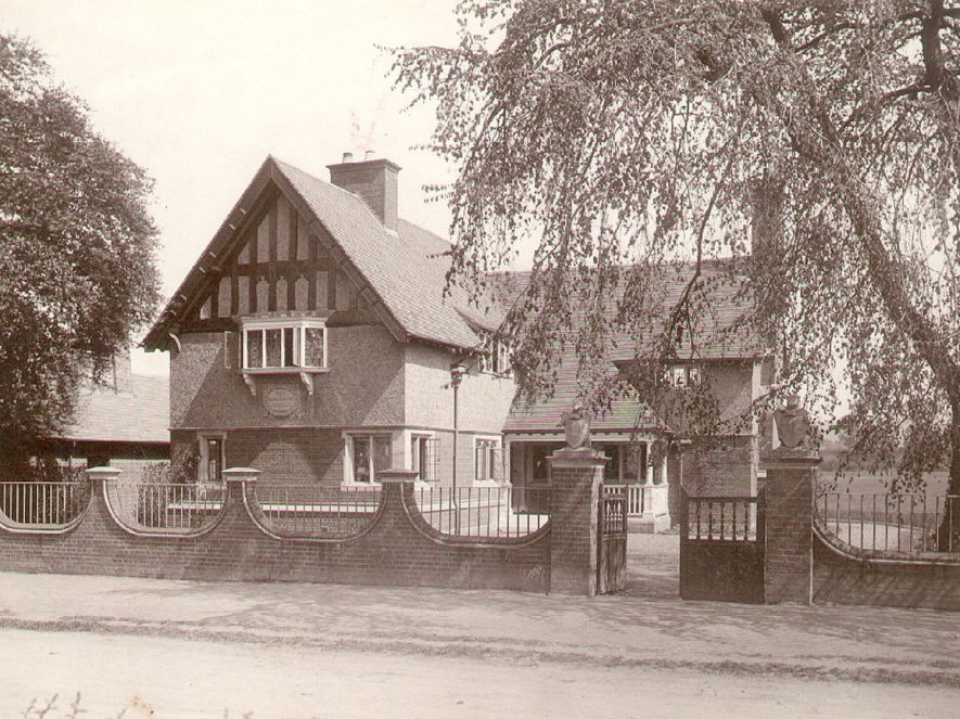 North west view of Ellen Badger Cottage Hospital, Shipston on Stour.  1905 |  IMAGE LOCATION: (Warwickshire County Record Office)