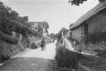 Exhall, nr Alcester.  Village street