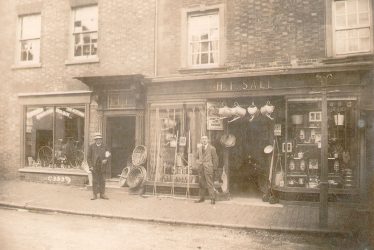 Shipston on Stour.  Henry Frank Sale & Sons ironmongers