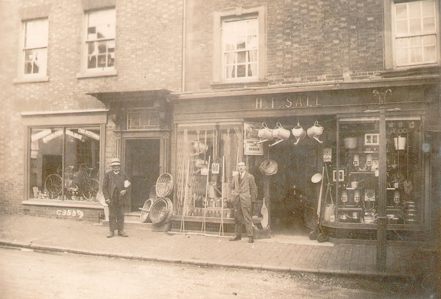Shipston on Stour. Henry Frank Sale & Sons ironmongers Our Warwickshire