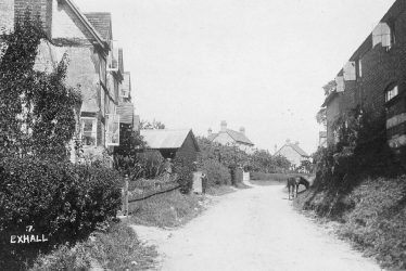 Exhall, nr Alcester.  Village street