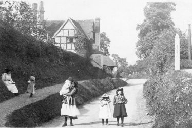 Exhall, nr Alcester.  Village street