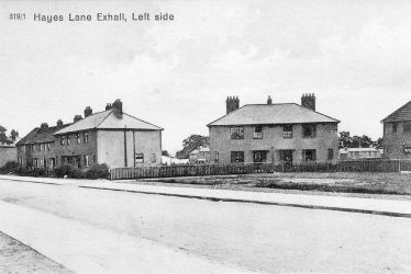 Exhall, nr Coventry.  Hay's Lane
