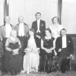 Ragley Hall.  Group portrait at Courier Ball