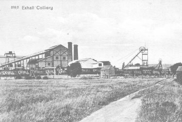 Exhall, nr Coventry.  Colliery