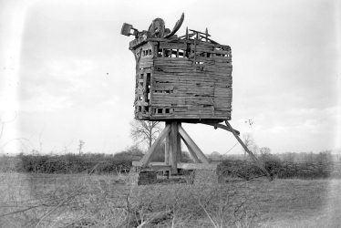 Shrewley.  Wooden Windmill