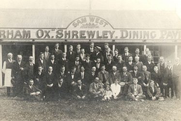 Shrewley.  Durham Ox dining pavilion