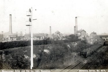 Stockingford.  Haunchwood Brick and Tile company works