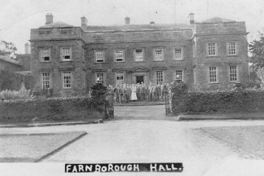 Farnborough Hall.  Hospital in the Great War
