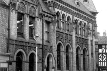 Stratford upon Avon.  Exterior of Barclay's Bank