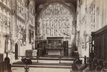Stratford upon Avon.  Holy Trinity Church interior