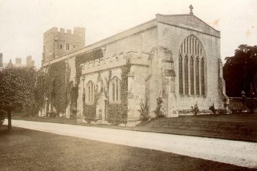 Wroxall.  Abbey, chapel