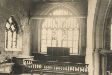 Wootton Wawen.  Parish Church interior