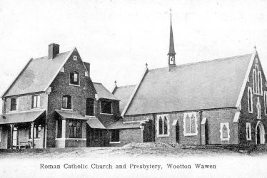 Wootton Wawen.  RC Church and Presbytery