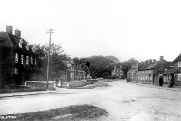 Wolston.  Village view
