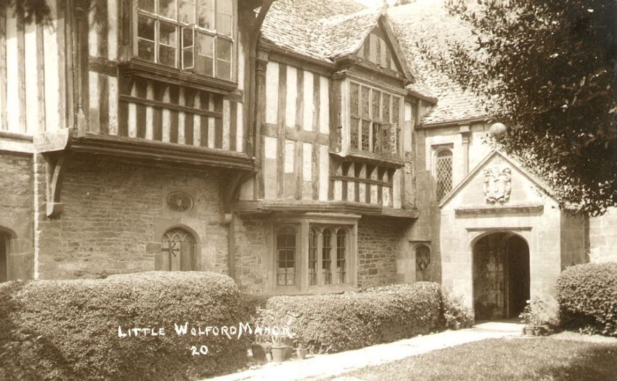The Manor House, Little Wolford.  1910s |  IMAGE LOCATION: (Warwickshire County Record Office)