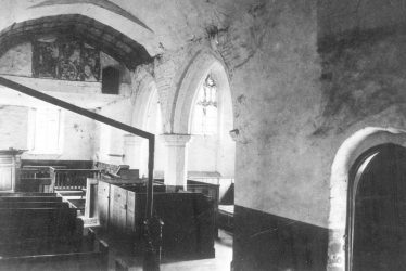 Wixford.  Church interior