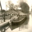 Warwick.  Barge on the Grand Union canal