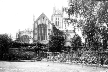 Warwick.  St Mary's Church exterior