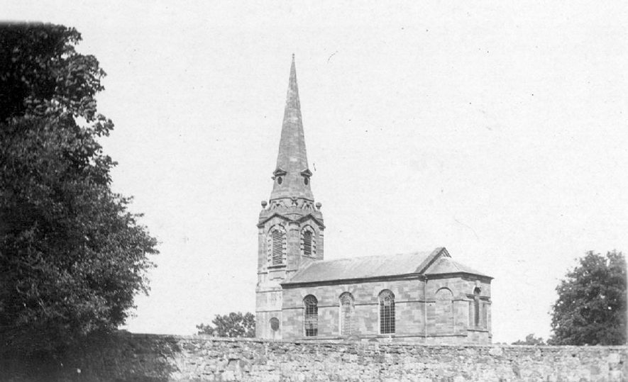 St. Leonard's church, Over Whitacre.  1900s |  IMAGE LOCATION: (Warwickshire County Record Office)