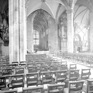 Warwick.  St Mary's Church, interior