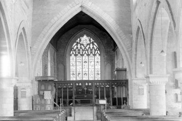 Tredington.  Parish Church interior, looking east