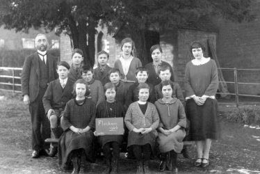 Flecknoe.  School group