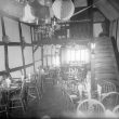 Warwick.  Tudor House Hotel,  Dining Room & Stairway