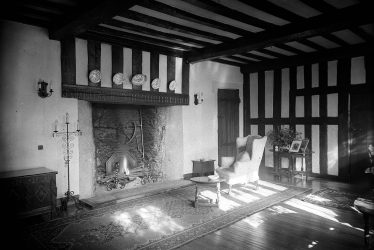 Wolston.  Priory, sitting room interior