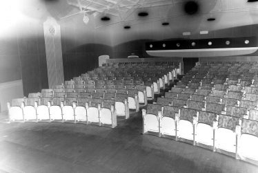 Leamington Spa.  Loft Theatre interior