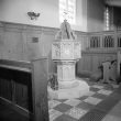 Leamington Spa.  St Mary's Church Baptistry