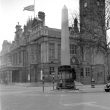 Leamington Spa.  Obelisk in Holly Walk