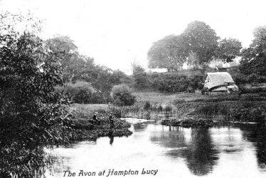 Hampton Lucy.  River Avon