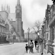 Leamington Spa.  Priory Terrace and church