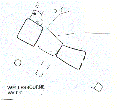 Plan of a possible Iron Age/Roman settlement, Wellesbourne | Warwickshire County Council