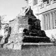 Cross in Weston Churchyard