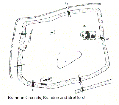 Plan of an Iron Age settlement, Brandon & Bretford | Warwickshire County Council