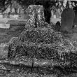 Cross in Butlers Marston Churchyard