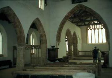 Interior of St Peter's Church, Wolfhampcote | Warwickshire County Council