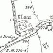Moat 200m S of Church