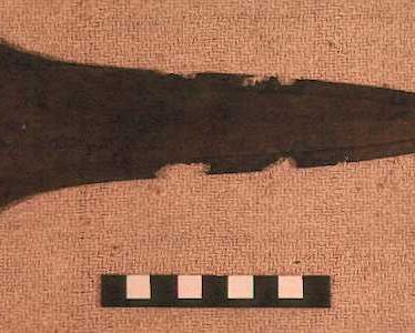 Findspot - Bronze Age bronze dagger