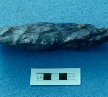 Findspot - Mesolithic flint axehead